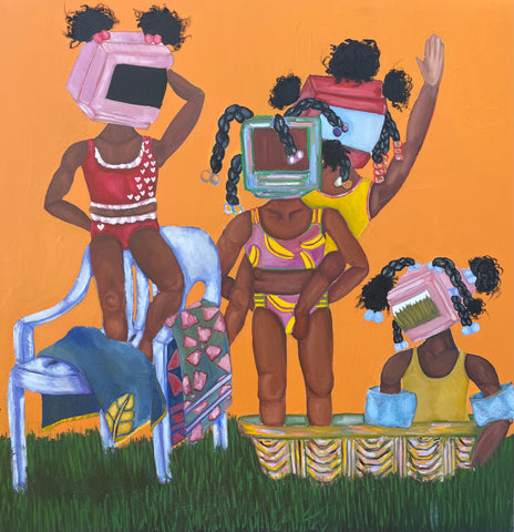 Christl Stringer, "Cousins In July"