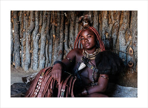 Lino Meoli, "Himba Woman In Her Hut"