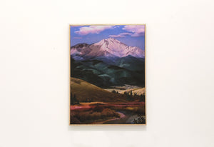 Connor Crawford, "Untitled Background Mountainscape"
