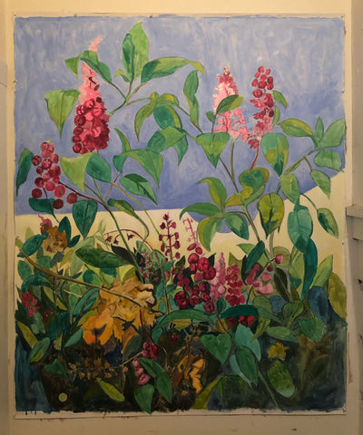 Dale Wittig, "Second Version of the Second Variety of Pokeweed"