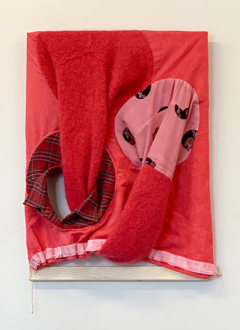 Shihui Zhou, "Nasty Women in Pink I"