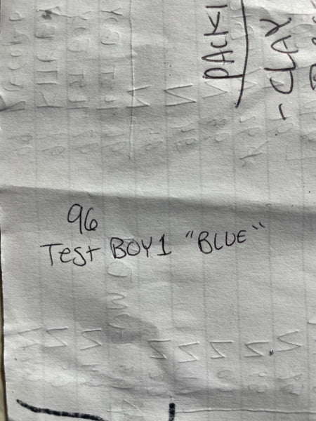 Noah Kloster, "Test Boy 1 (Blue) 096"