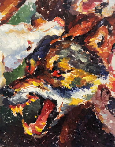 Scott Laufer, "Hunt Painting 3"