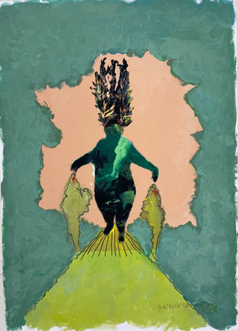 Natalia Dominguez, "Volcanic Fatty Green Queen"