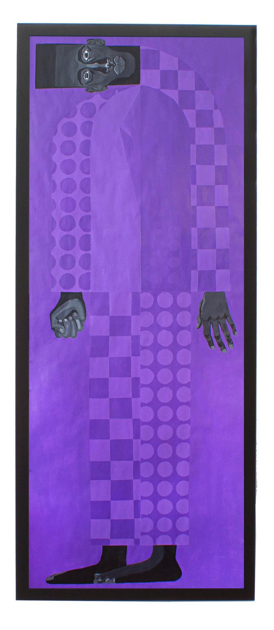 Jon Key, "Man in the Violet Suit No. 1 (Violet)" SOLD