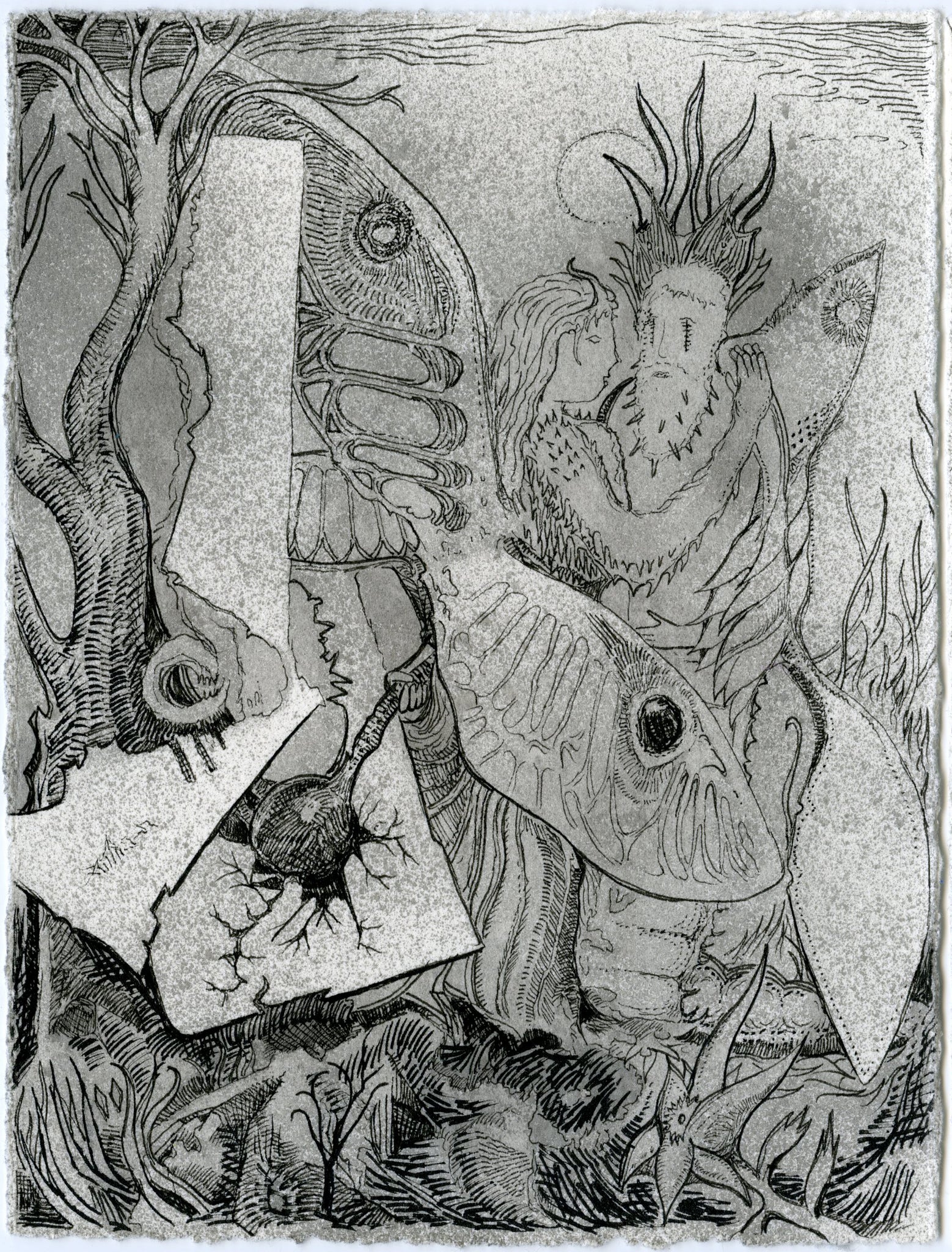 Max Razdow, "Moth Allegory 4"