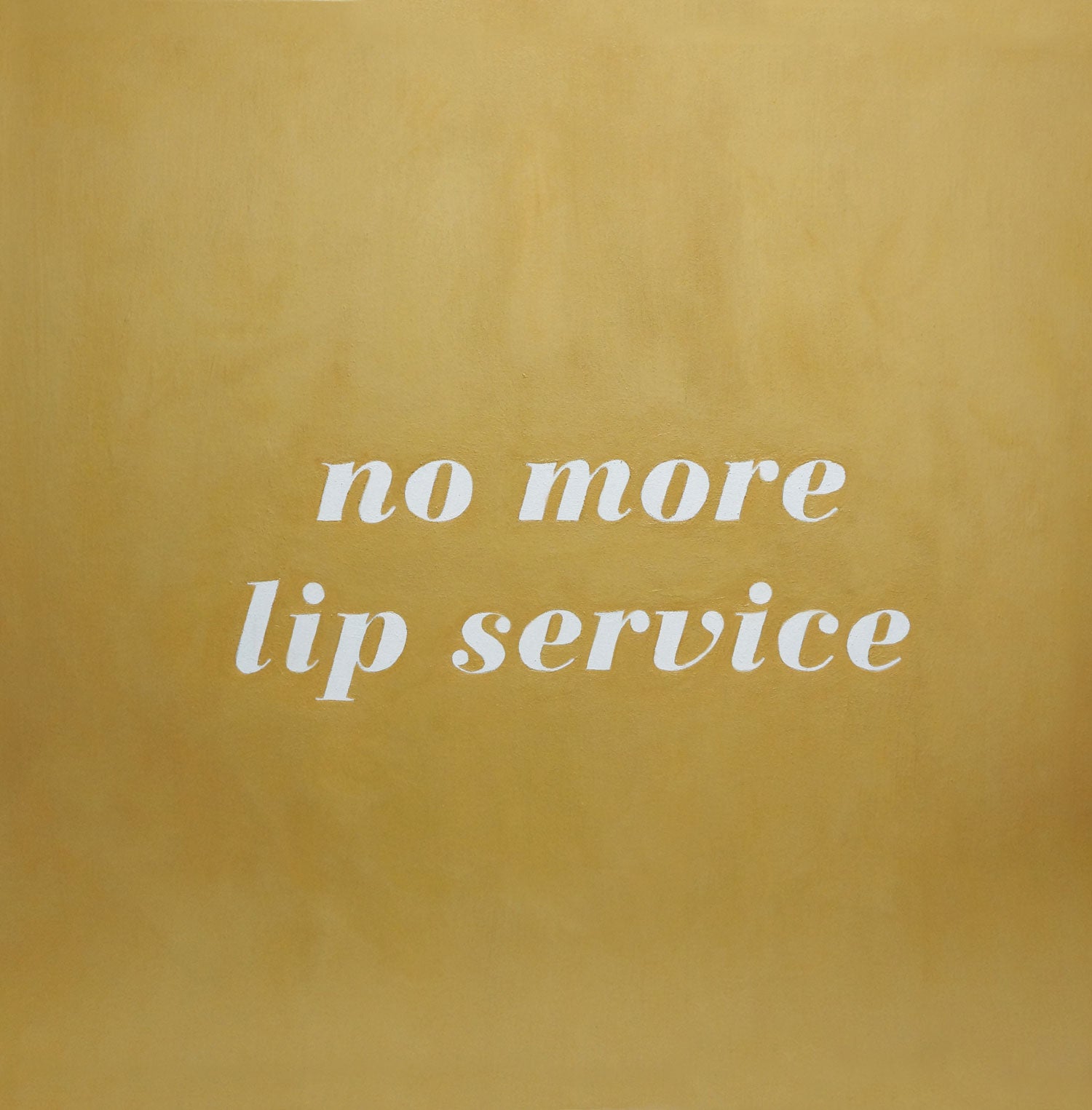 Karen Mainenti, "No More Lip Service"