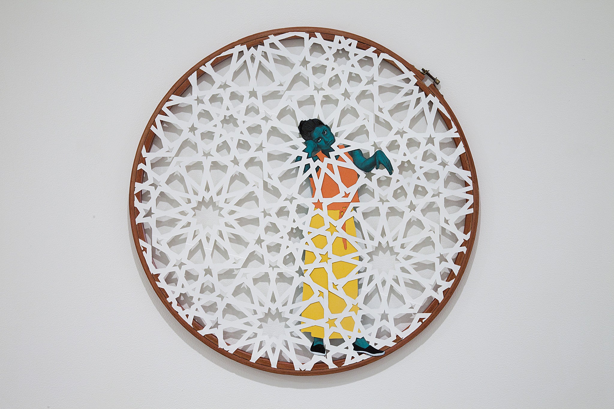 Sophia Khwaja, "Behind the Pattern"