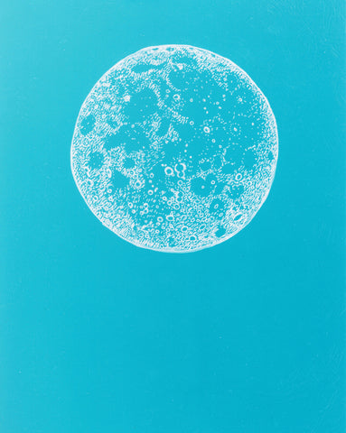 Liesl Pfeffer, "The Moon (Composition I)" SOLD