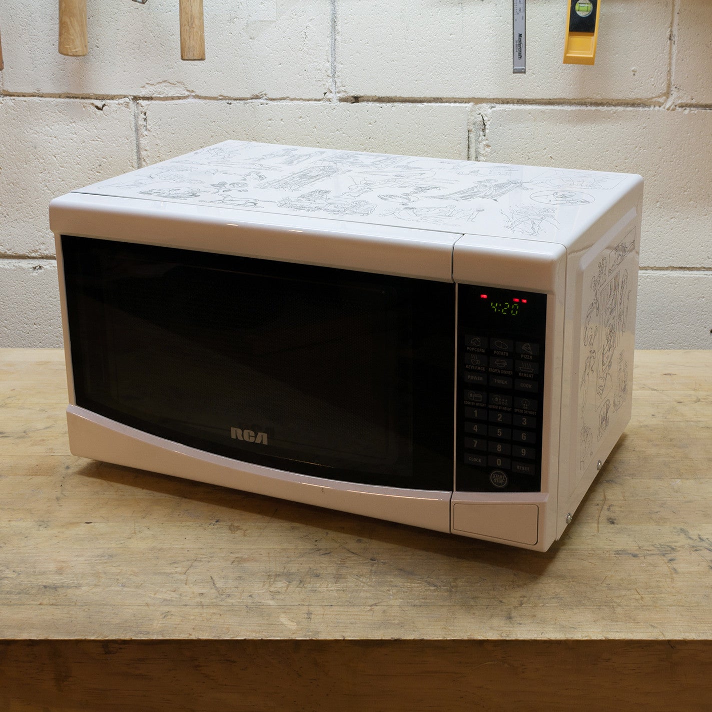 Brad Tinmouth, "Etched Microwave"