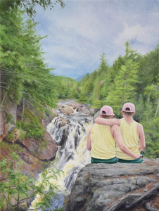 Cobi Moules, "Untitled (High Falls, Adirondacks)" SOLD