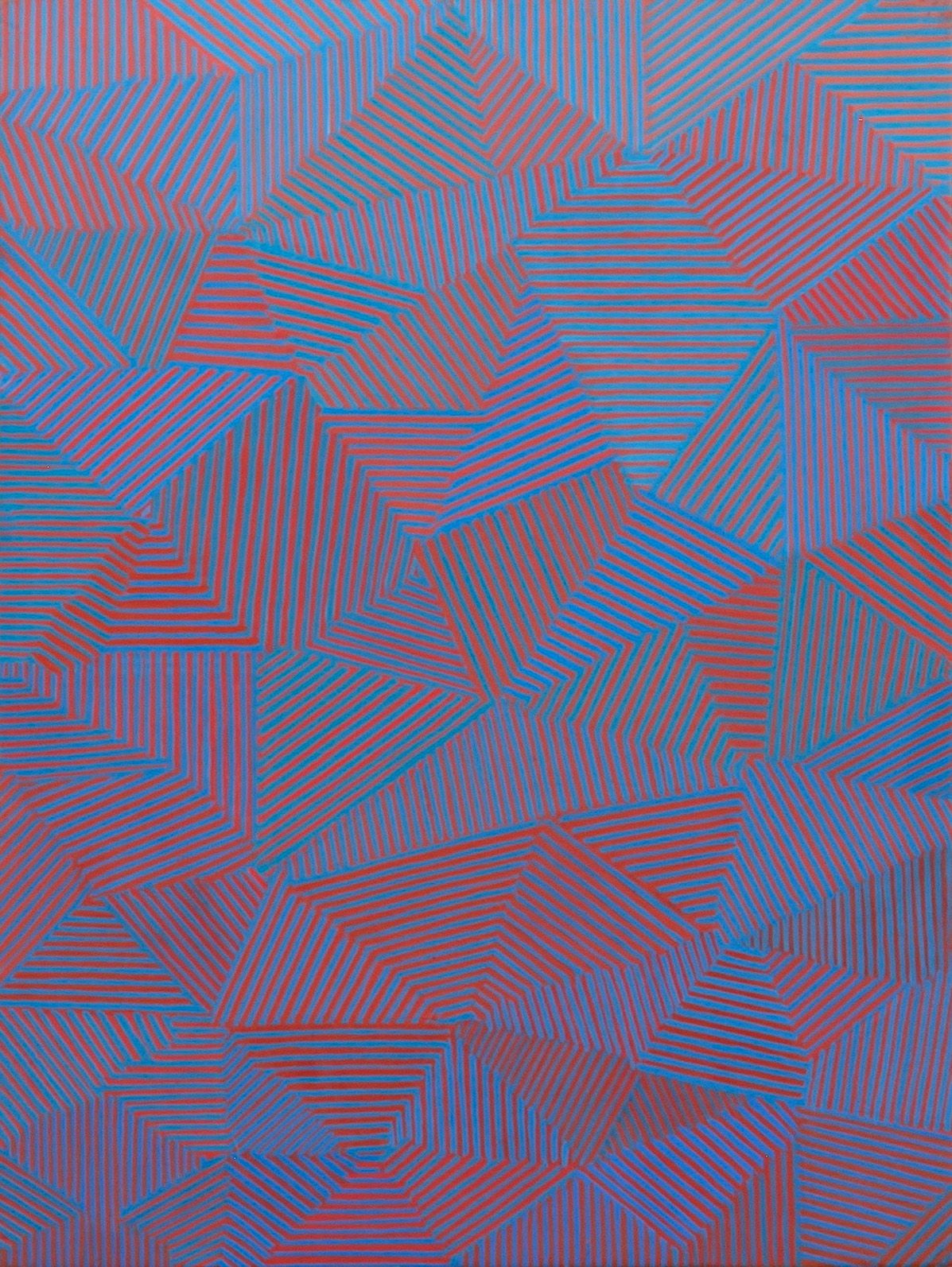 Gina Borg, “Red and Blue"