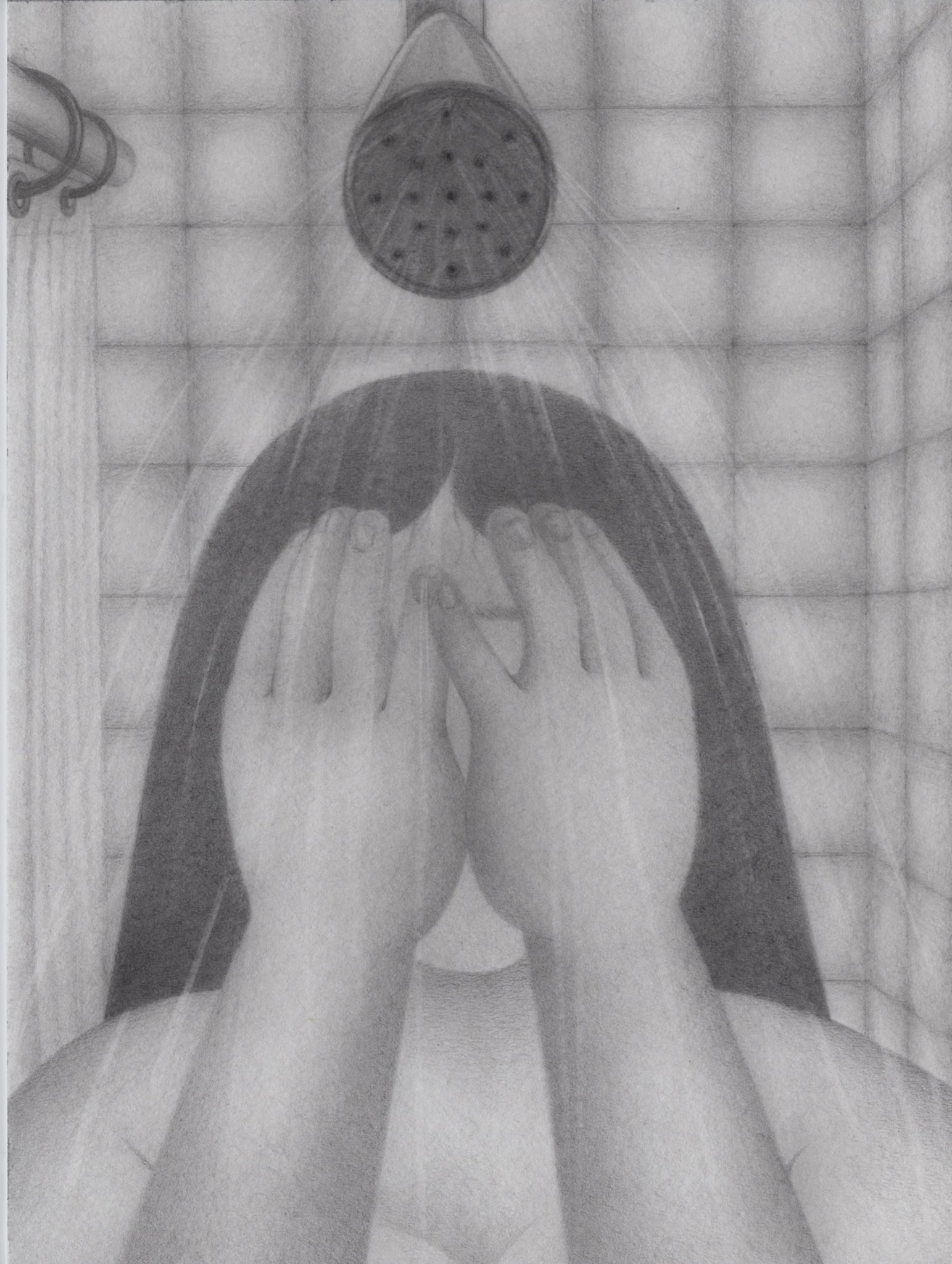 Opal Ong, "Showering Without a Solvable Absence" SOLD