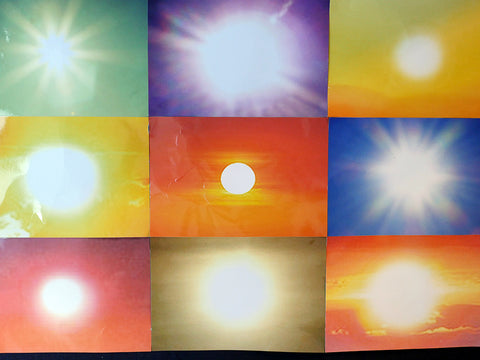 Penelope Umbrico, "Used Prints from the Installation, 5, 911, 253 Suns (from Sunsets) from Flickr 08/03/09, Foto Fest Mannheim"