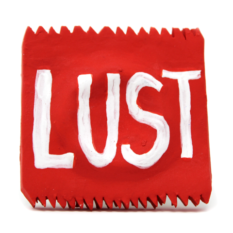 Colin J. Radcliffe, "Lust Condom" SOLD