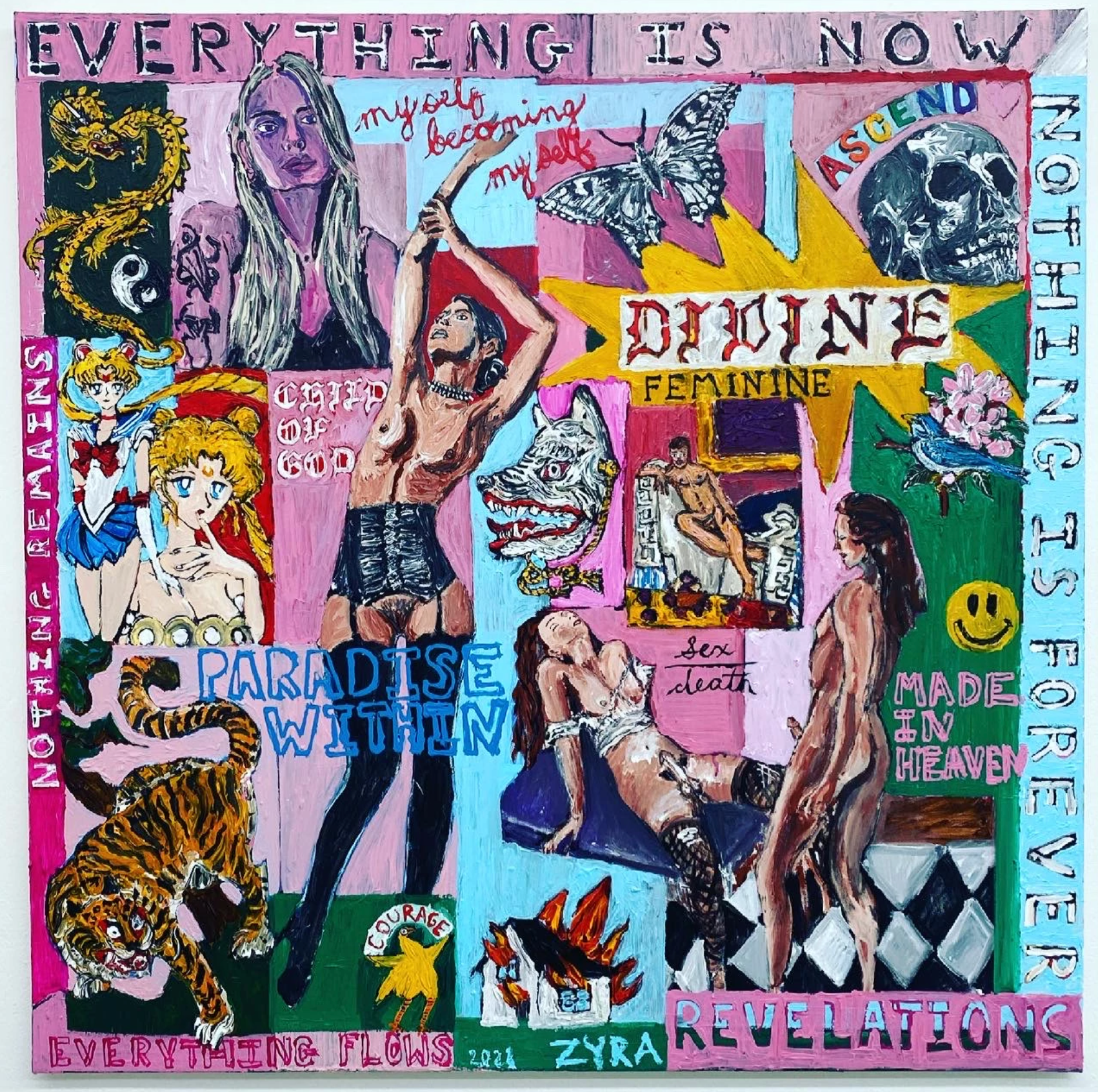 Zyra West, "everything is now // nothing is forever"