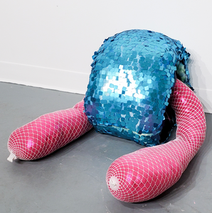 Allison Baker, "Blue and Pink Blob"