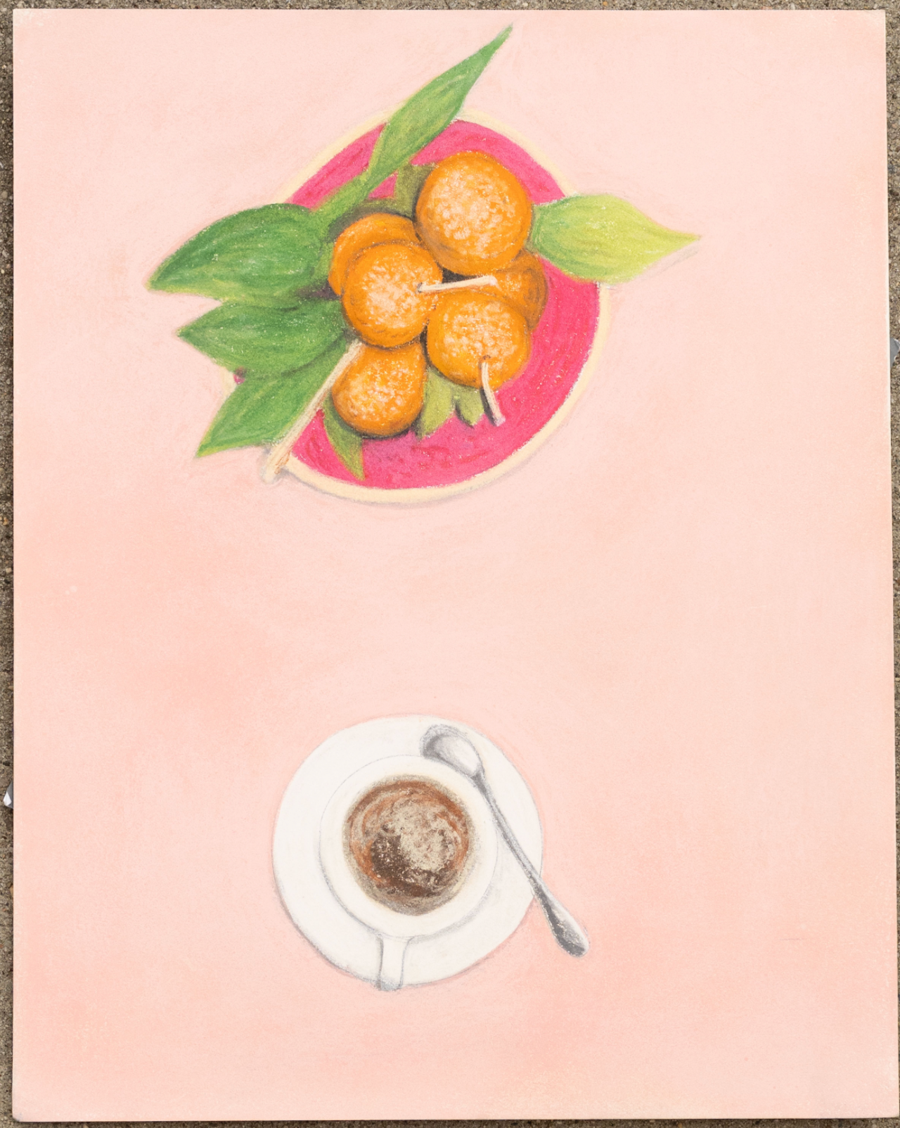 Lee Smith, "Coffee & Clementines" SOLD