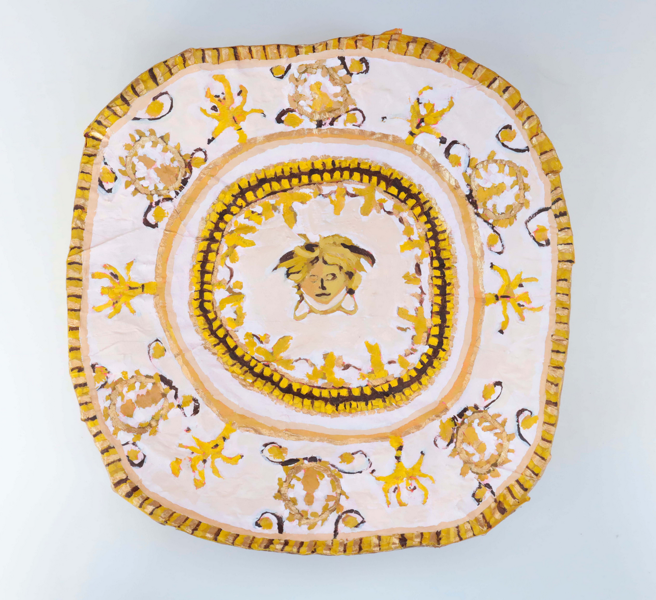 Taylor Lee Nicholson, "Versace I Love Baroque Bread and Butter Plate" SOLD