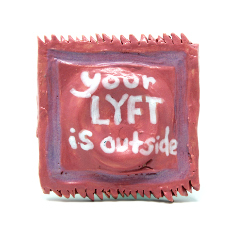 Colin J. Radcliffe, "Your LYFT is outside Condom"