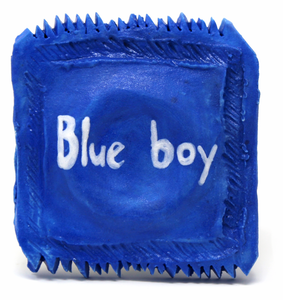 Colin J. Radcliffe, "Blue boy Condom" SOLD