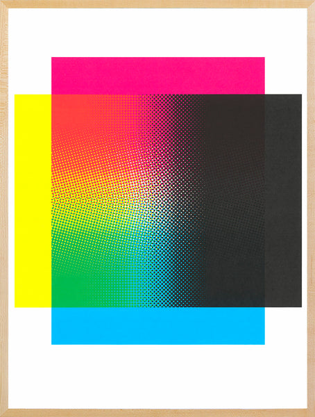 Flavio Trevisan, "CMYK Up Down, Side to Side"