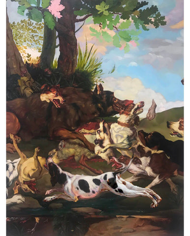 Scott Laufer, "Hunt Painting"