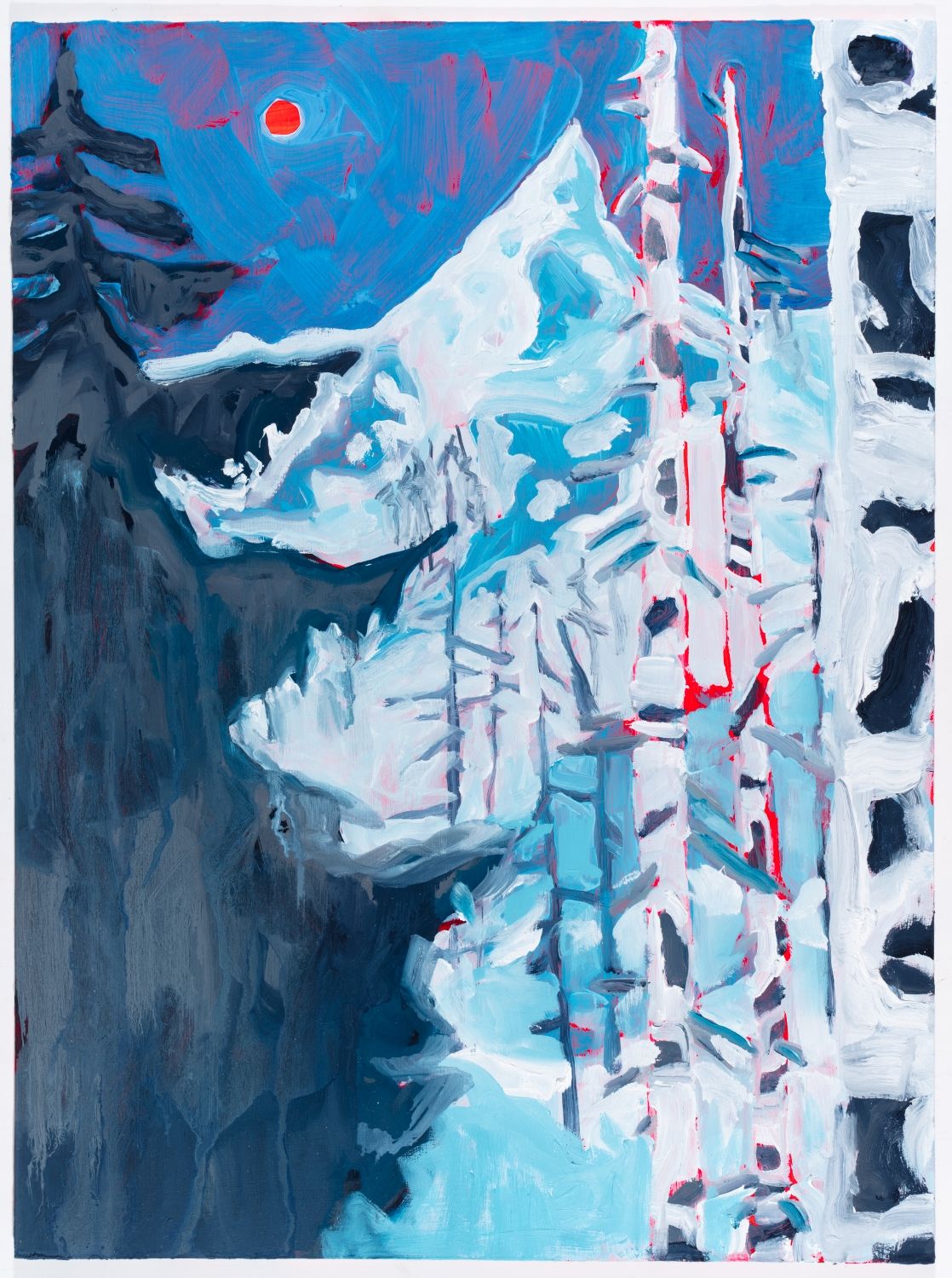 Danielle Winger, "The Great Silence of Snow" SOLD