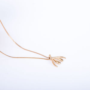 Sophia Wallace, "Unconquerable Necklace (Gold, Handmade)"