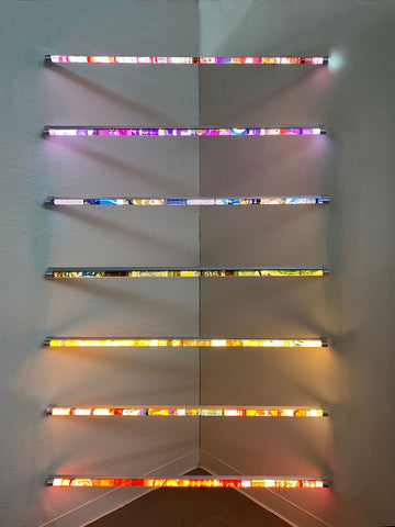 Tara de la Garza, "Chakra Wall"