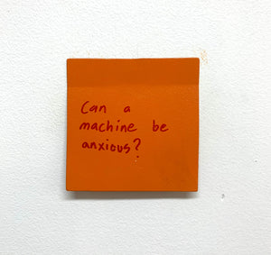 Stuart Lantry, "Can a machine be anxious?"
