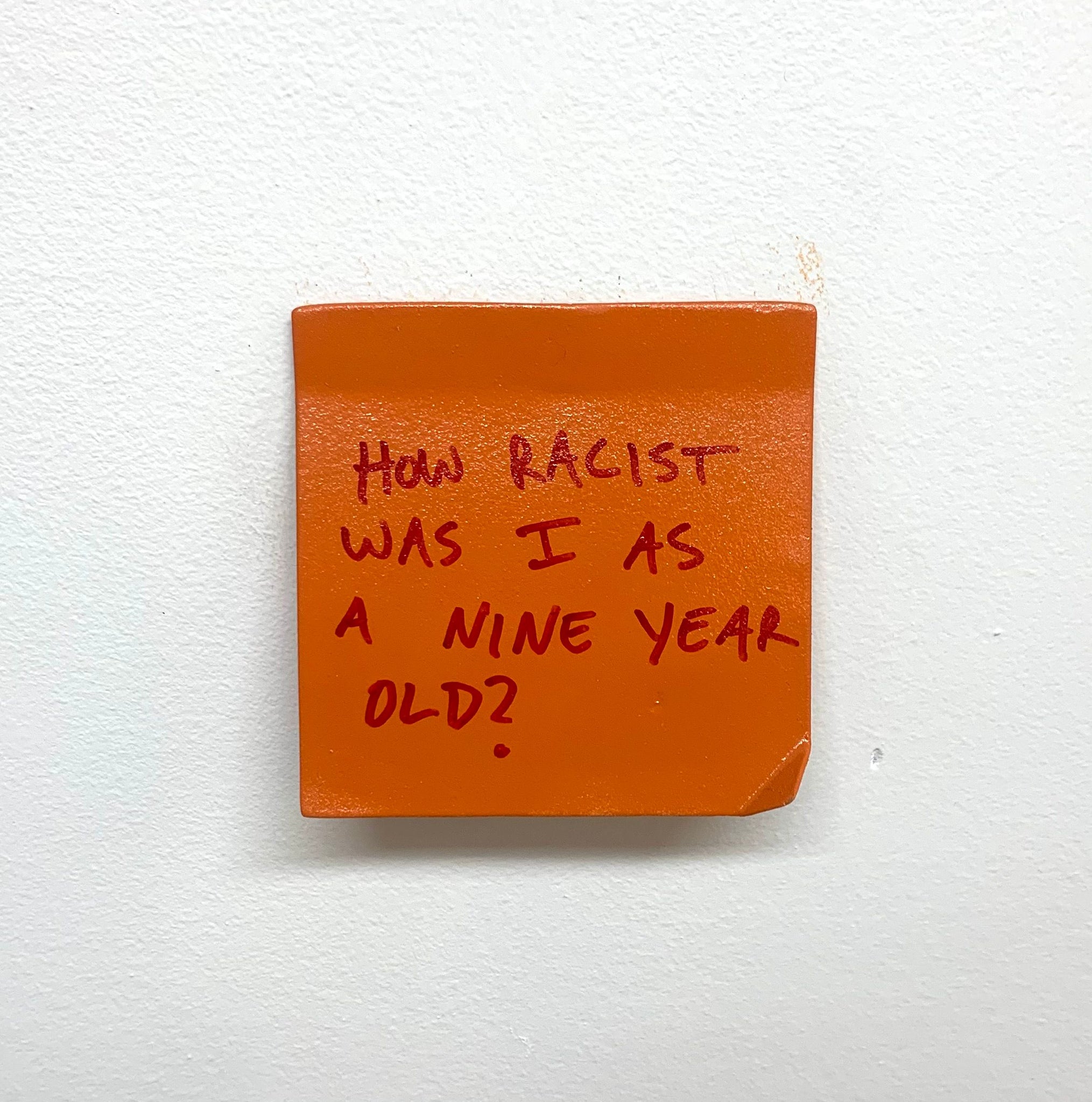 Stuart Lantry, "How racist was I as a nine year old?"