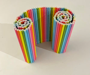 Eva Mantell, "straws: spirals"