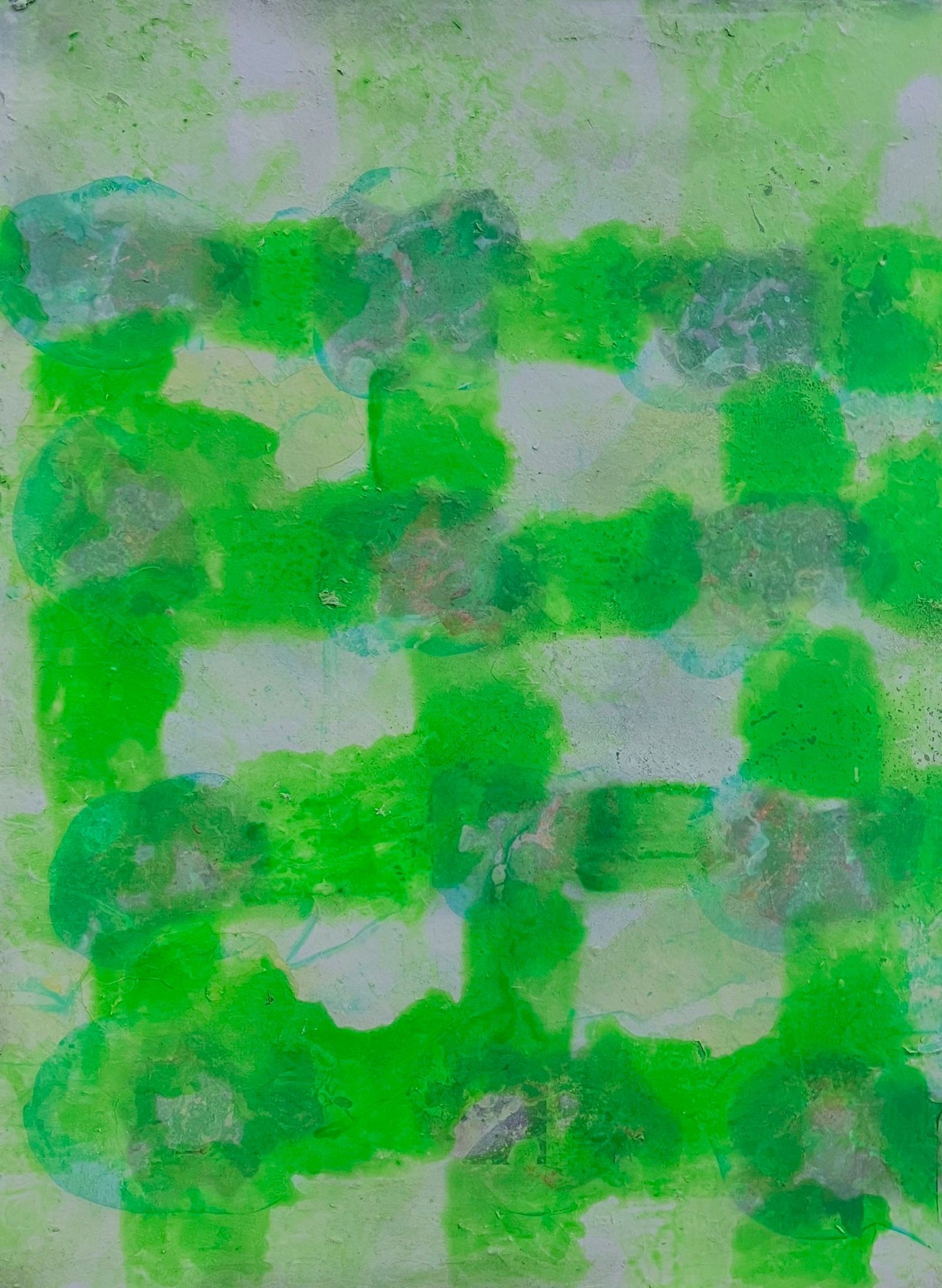 Eva Mantell, "Green Painting"