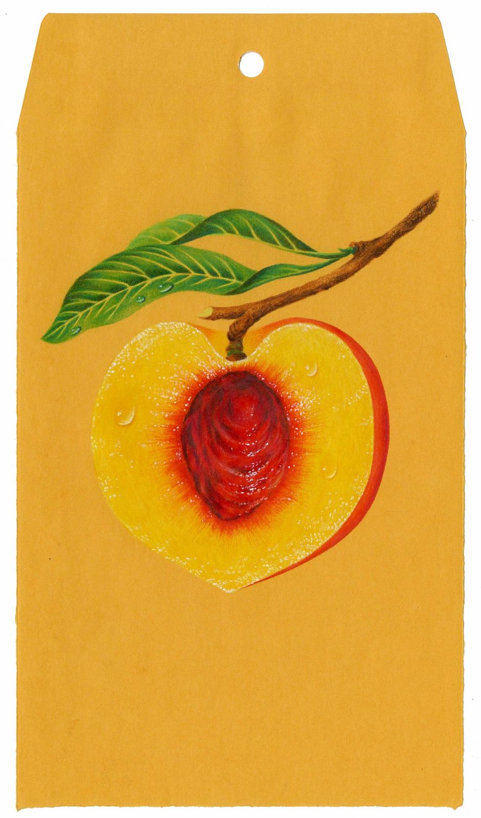 Tyler Krasowski, "peaches en regalia" SOLD