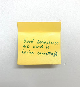 Stuart Lantry, "Good headphones are worth it"