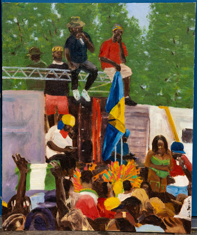 Lee Smith, "West Indian Day Parade Float" SOLD