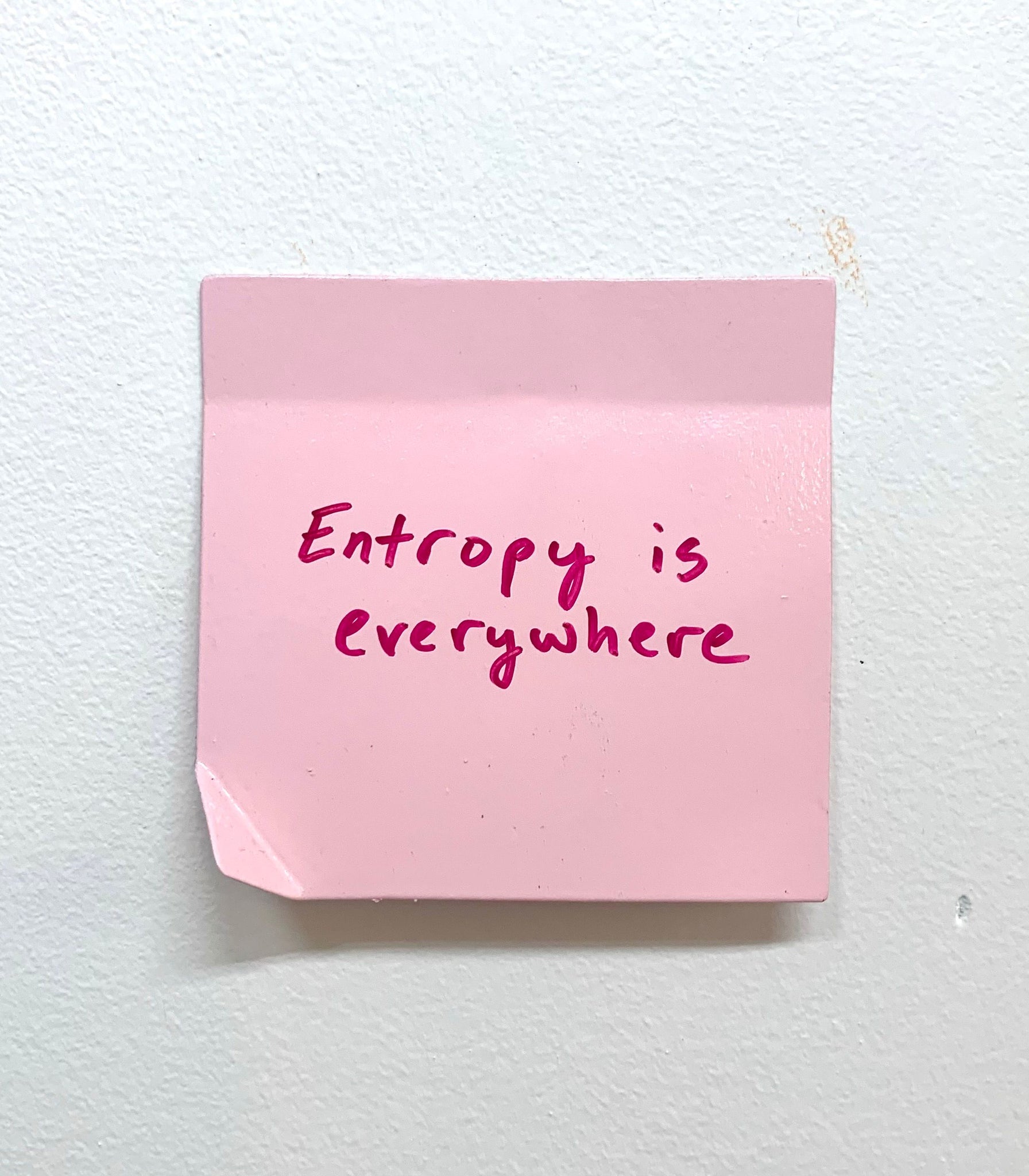 Stuart Lantry, "Entropy is everywhere"