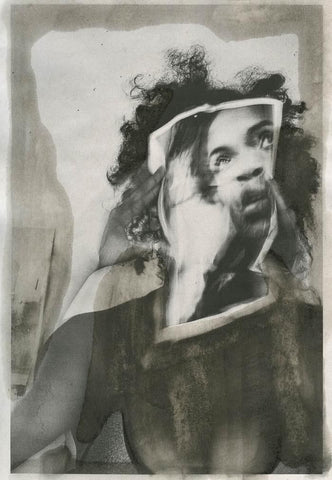 Rebecca Marimutu, "Portrait Adhered IMG No. 13"