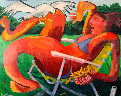 Colleen Terrell Comer, "Lucy vs. Seagull"