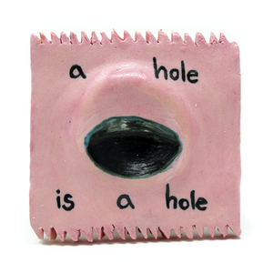 Colin J. Radcliffe, "a hole is a hole Condom"