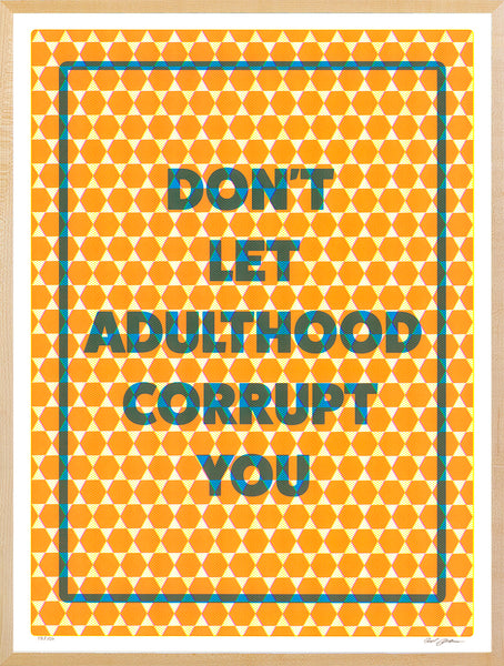 Paul Shortt, "Don't Let Adulthood Corrupt You"