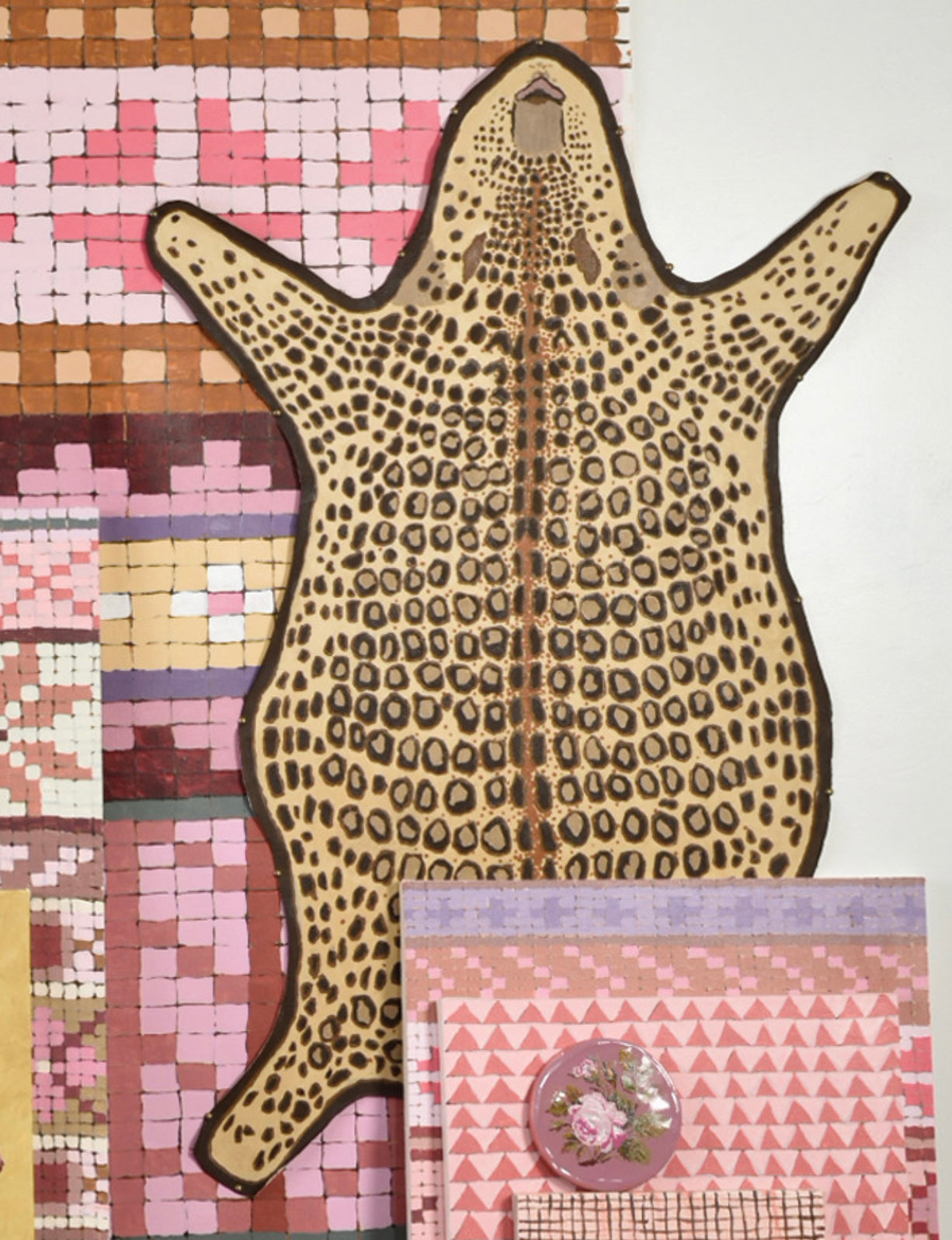 Kirstin Lamb, "Leopard Rug"