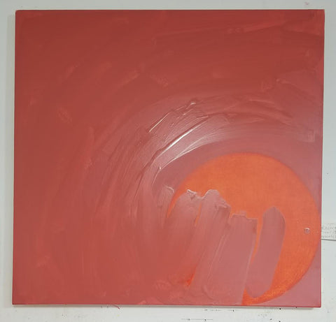 Spencer Carmona, "Orange Sun (Large)"