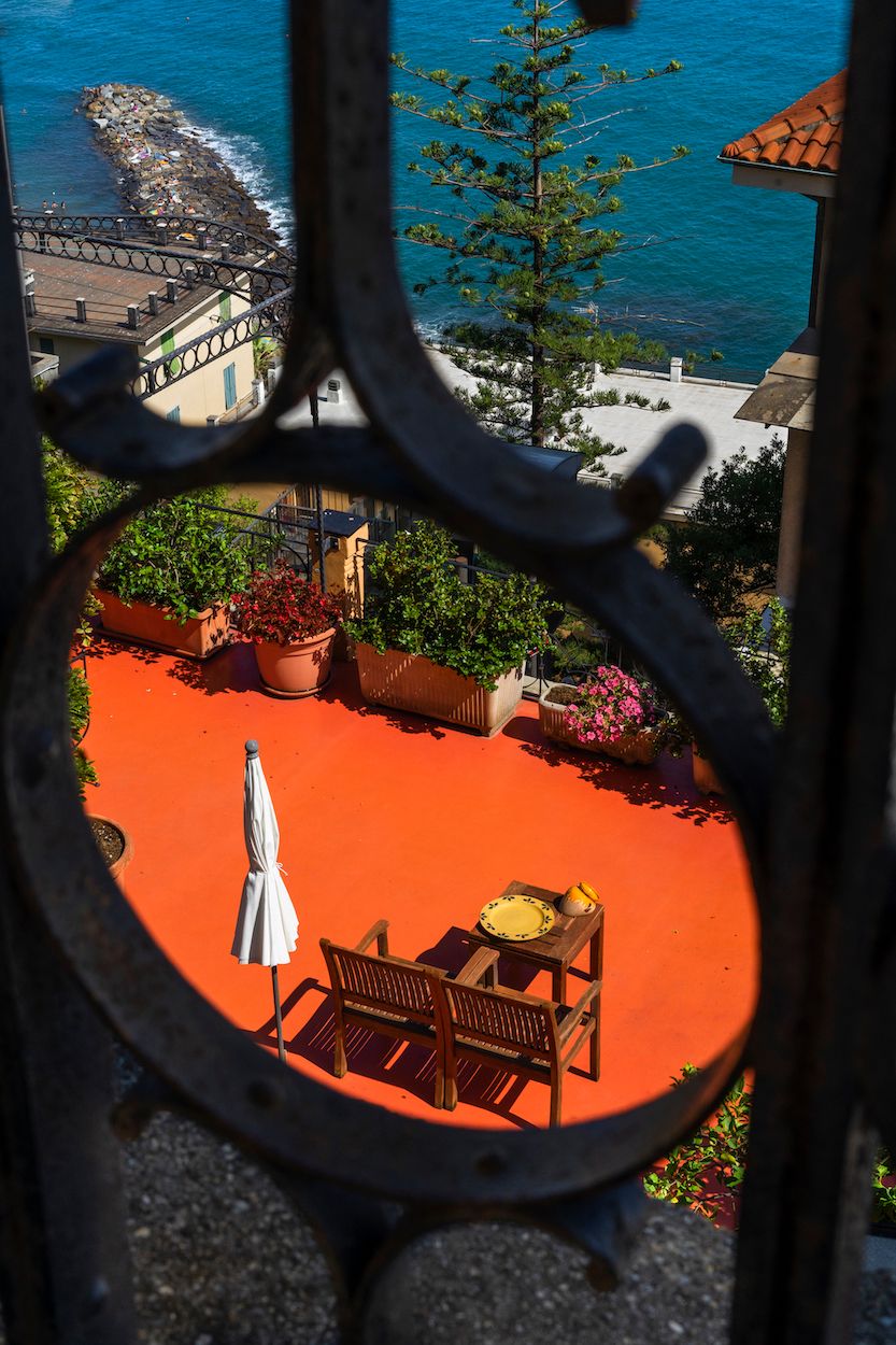 Jordan Weitzman, "The Orange Terrace, Liguria"