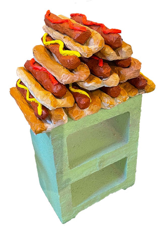Taylor Lee Nicholson, "Hot Dog Tower"